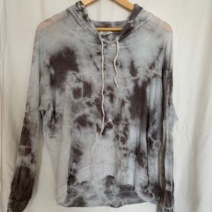 Hooded Tie Dye Top